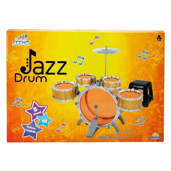 Sunman Eccho Jazz Drum Davul Set 1080080 - Görsel 4