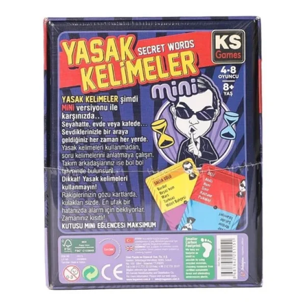 Ks Games Mini Yasak Kelimeler Oyunu 25115 - Görsel 4