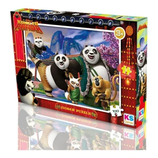 Ks Games Kung Fu Panda 100 Parça Puzzle Kp714 - Görsel 6