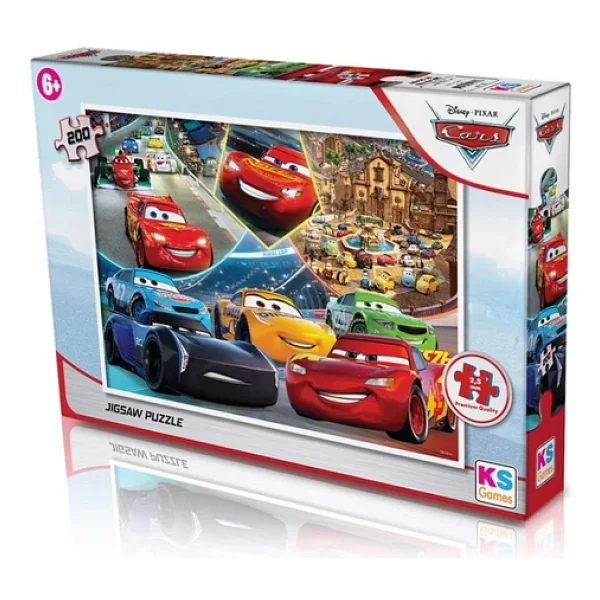 Ks Games Cars Puzzle 200 Parça Cr113 - Görsel 3