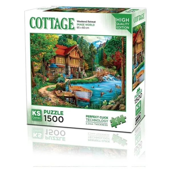 Ks Games Weekend Retreat 1500 Parça Puzzle 22041 - Görsel 3