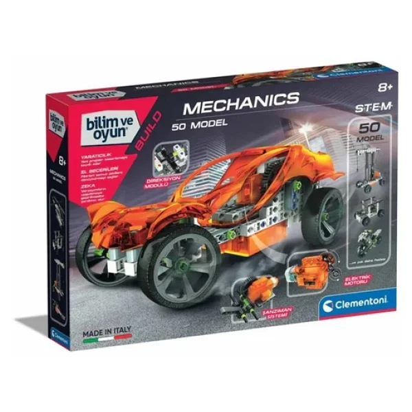 Clementoni Mekanik Laboratuvarı 50 Model 75025 - Görsel 3