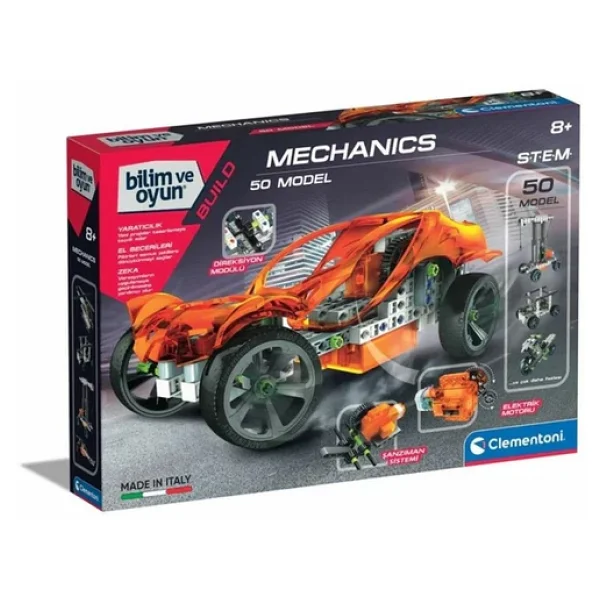 Clementoni Mekanik Laboratuvarı 50 Model 75025 - Görsel 7