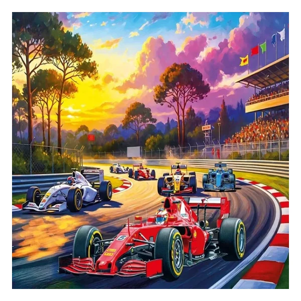 Ks Games Formula Racing 100 Parça Puzzle 31505 - Görsel 4