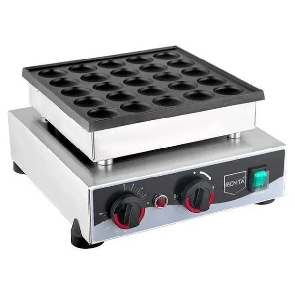Remta W30 50'li Elektrikli Yuvarlak Bubble Pankek Makinesi - Görsel 4
