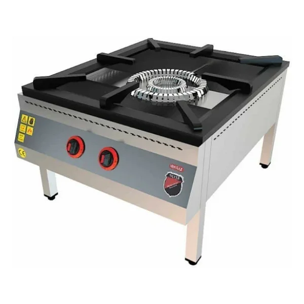 Işıkgaz Silverinox Yer-02 Çift Yanışlı Yer Ocağı - Görsel 4