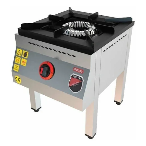 Işıkgaz Silverinox Yer-01 Tek Yanışlı Yer Ocağı - Görsel 4