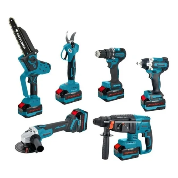 Catpower 1560 3 Akülü 4 Ah Elektrikli El Aletleri Seti - Görsel 3