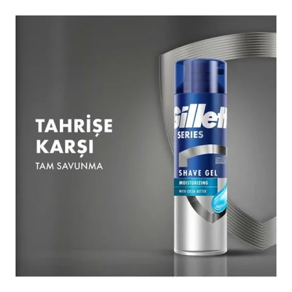Gillette Series Nemlendirici 200 Ml Tıraş Jeli - Görsel 5