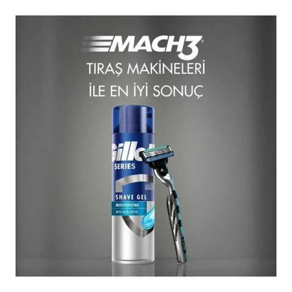 Gillette Series Nemlendirici 200 Ml Tıraş Jeli - Görsel 9