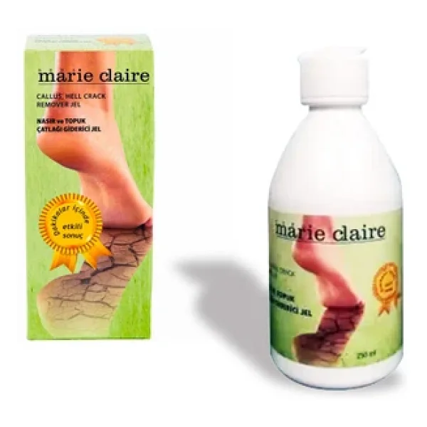 Marie Claire Ayak Bakımı Nasır Topuk Çatlak Giderici Jel 250ml Güçlü Formül - Görsel 6