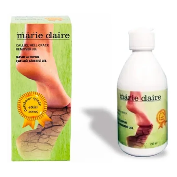 Marie Claire Ayak Bakımı Nasır Topuk Çatlak Giderici Jel 250ml Güçlü Formül - Görsel 7