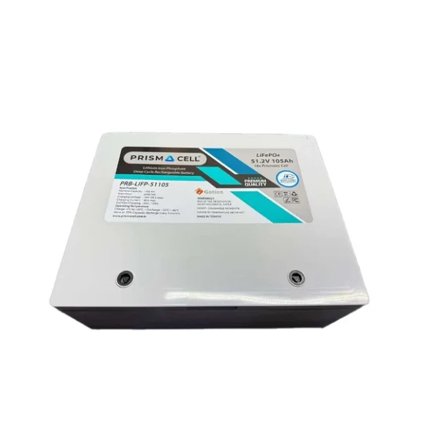 Prismacell Lıfepo4 105ah 51.2 Volt Prizmatik Smart Bluetooth 5400 Watt Akü Turbo Chargıng Solar Akü - Görsel 4