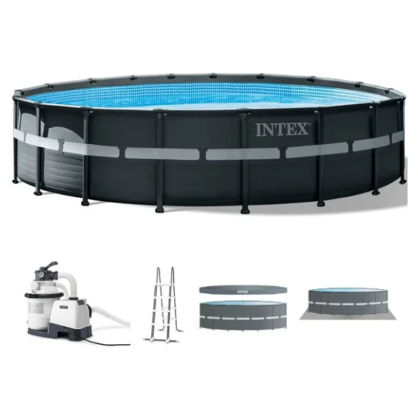 Intex 26330np Ultra Xtr Frame 549x132 Cm Prefabrik Havuz Seti - Görsel 3
