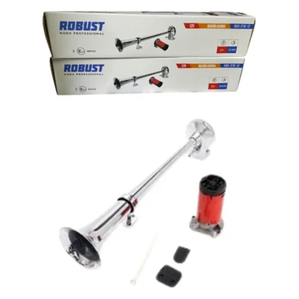 Megahawk Robust Marin Korna Tekne Kamyon Kamyonet Kendinden Havalı Motorlu 12v Marin Korna Role Hediyeli - Görsel 2