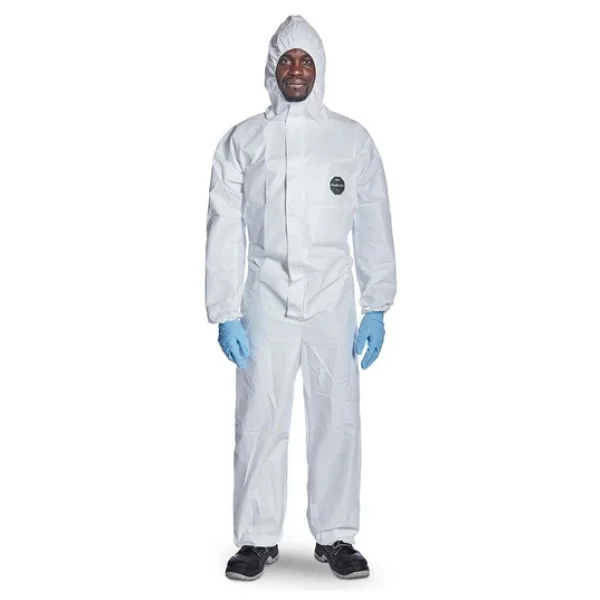 Dupont Proshield 60 Lamineli Tek Kullanımlık Kimyasal Dayanımlı Koruyucu Tulum 2xl Beyaz - Görsel 4