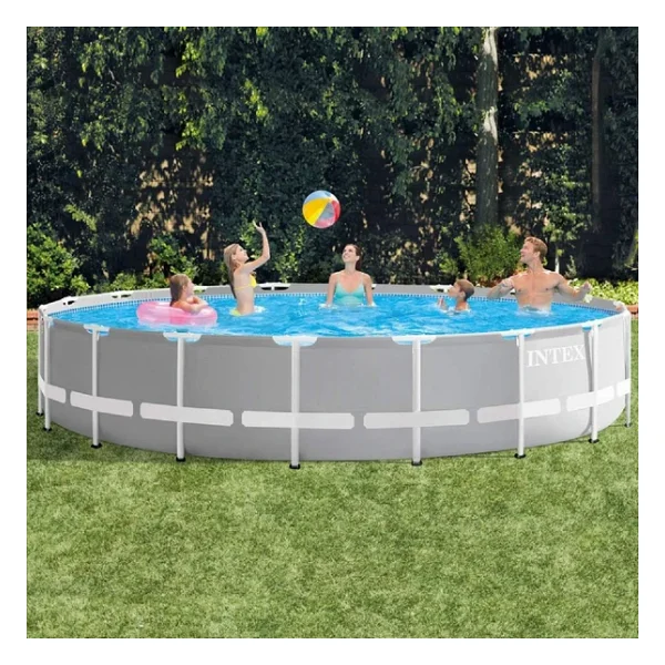 Intex 26732 549x122cm Yuvarlak Prefabrik Havuz Seti 220v Filtreli - Görsel 7