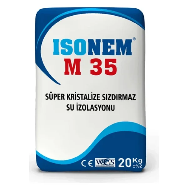 Isonem M 35 20 Kg Kristalize Su Yalıtım Malzemesi - Görsel 6