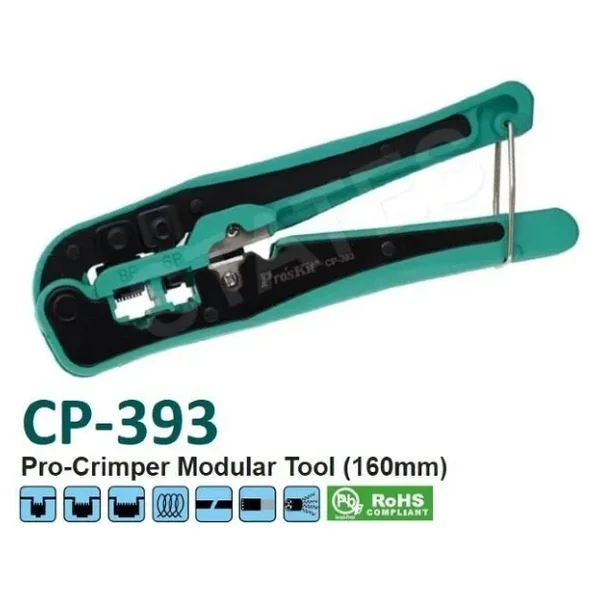Proskit Cp-393 Kablo Sıkma Pensesi - Görsel 9