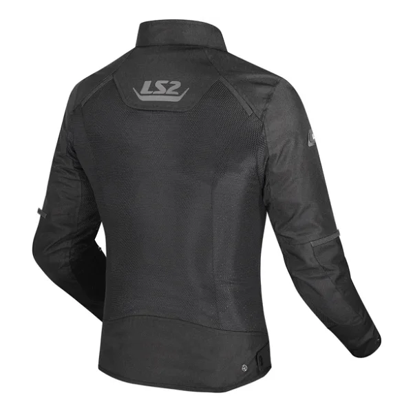 Ls2 Breeze Kadın Siyah Yazlık Motosiklet Montu - Görsel 3