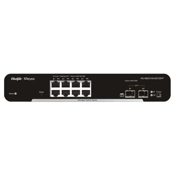 Ruijie Rg-Nbs3100-8gt2sfp 8 Port 10/100/1000 Mbps Gigabit Switch - Görsel 4