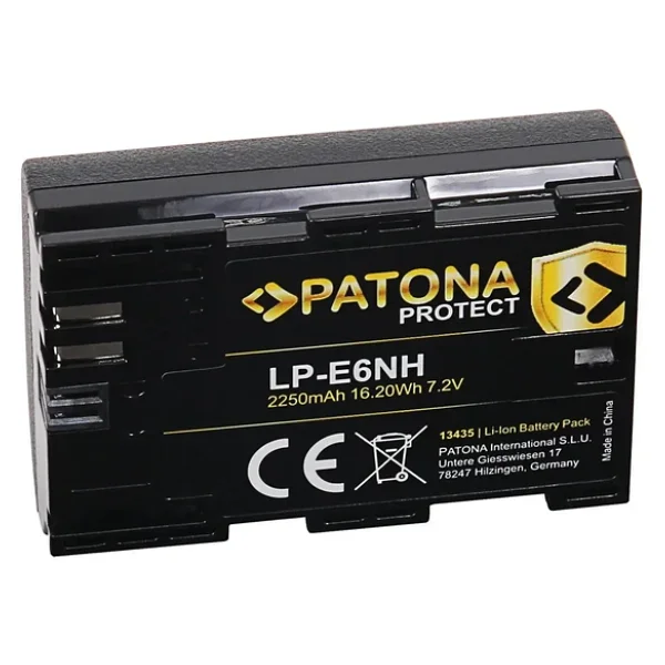 Patona 13435 Protect Canon Lp-E6nh Fotoğraf Makinesi Bataryası - Görsel 8
