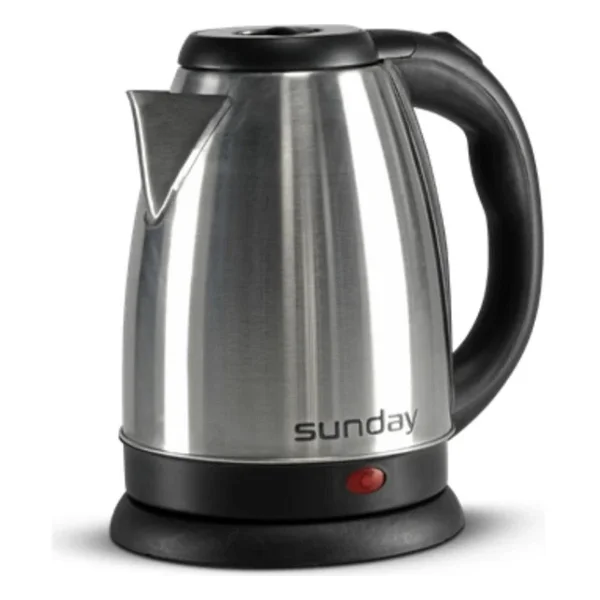 Sunday Sinem Çelik Kettle 1,8 Lt Paslanmaz Çelik Gizli Rezistanslı Otomatik Kapanma Özellikli - Görsel 3