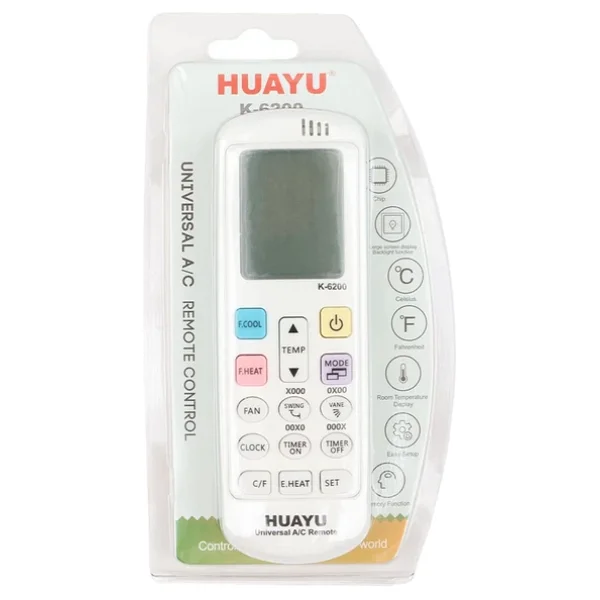 Huayu K-6200 Üniversal Akıllı Klima Kumandası - Görsel 6