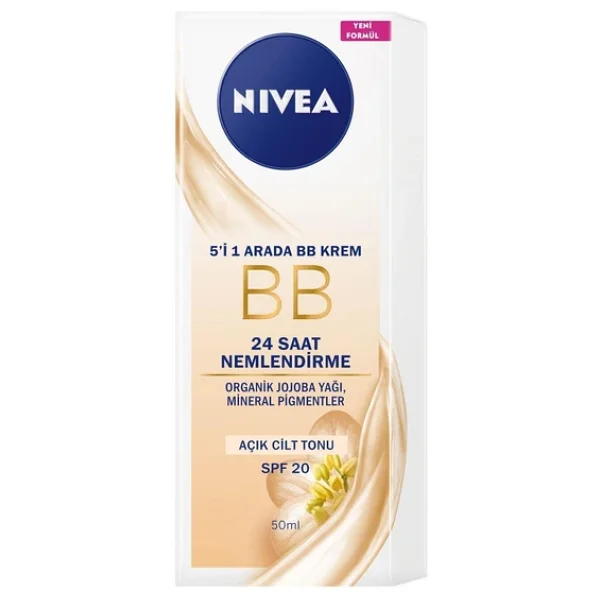 Nivea 5'i 1 Arada Açık Ton Spf 15 50 Ml Bb Krem - Görsel 9