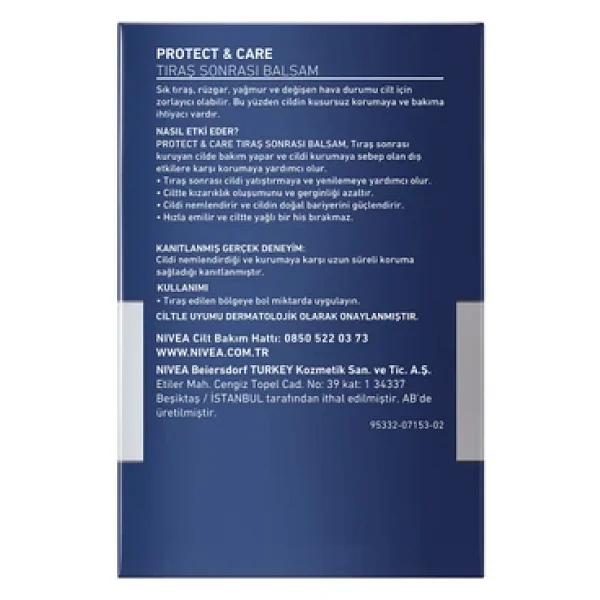 Nivea Men Protect & Care Nemlendirici 100 Ml Tıraş Sonrası Balsam - Görsel 5