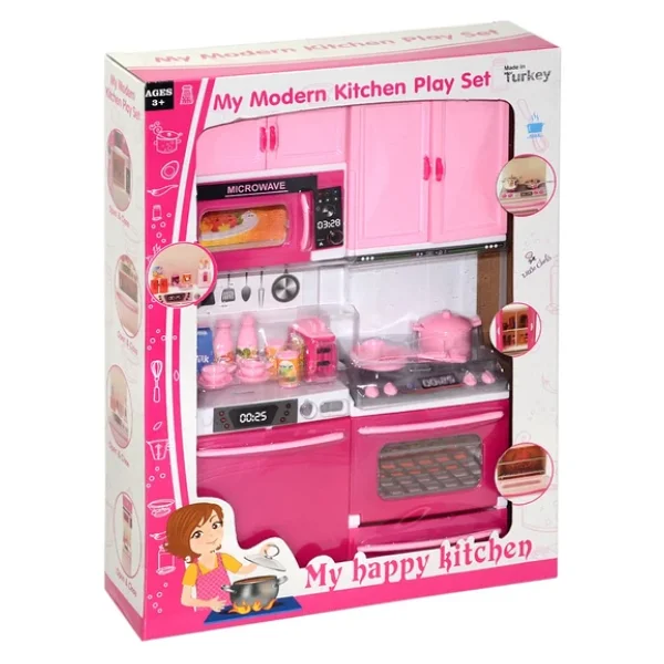 My Happy Kitchen Fırın Ve Bulaşık Makinesi 2'li Mutfak Seti 02306 - Görsel 2