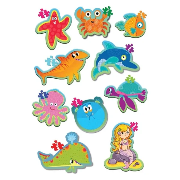 Diytoy Baby Puzzle Deniz Canlıları - Görsel 6