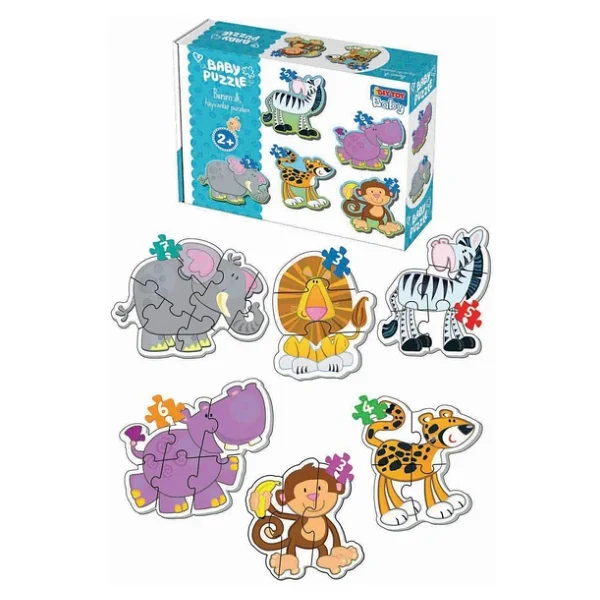 Diytoy Baby Puzzle İlk Hayvanlarım - Görsel 6