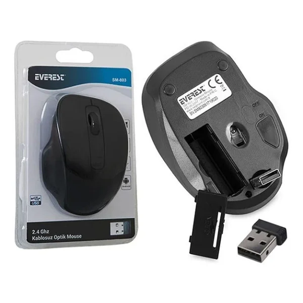 Everest Sm-803 Optik Kablosuz Mouse - Görsel 5