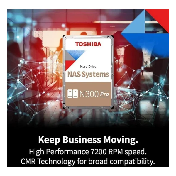 Toshiba N300 Pro Hdwg51cuzsvb Sata 3.0 7200 Rpm 3.5" 12 TB Harddisk - Görsel 4