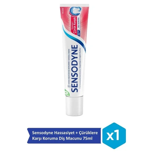 Sensodyne Hassasiyet Ve Çürük Karşıtı 75 Ml Florürlü Diş Macunu - Görsel 3