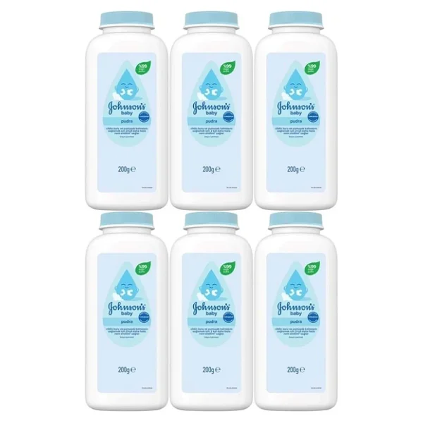 Johnson's Baby Bebek Pudrası 200 Gr 6 Adet - Görsel 3