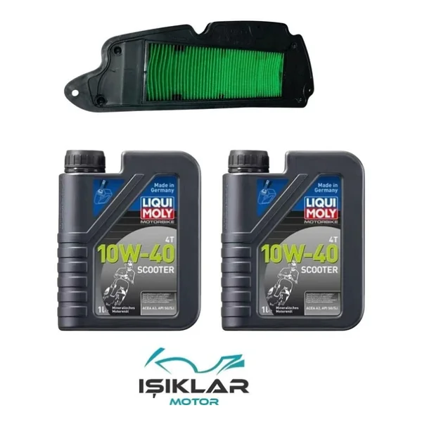 Honda Forza 250 21-24 Liqui Moly Yağ Ve Hava Filtre Bakım Seti Bs0007 - Görsel 3