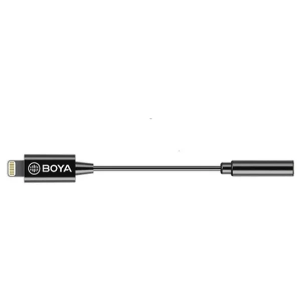 Boya By-K3 iPhone 5 6 7 8 10 X 11 Serileri İçin Lisanslı 3.5mm Ses Çevirici - Görsel 3