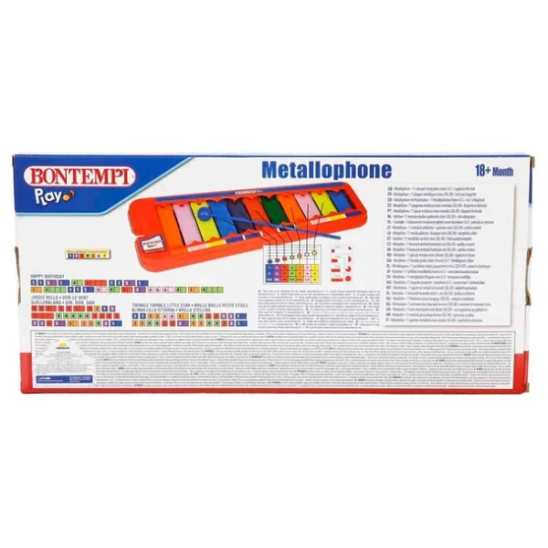 Bontempi Renkli Metal Ksilofon - Görsel 2