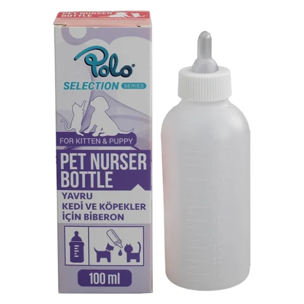 Polo Kedi Köpek Biberonu 100 Ml - Görsel 3