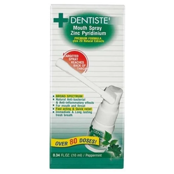 Dentiste Mouth Zinc Pyridinium Çinko Ağız Bakım Spreyi 20 Ml - Görsel 4