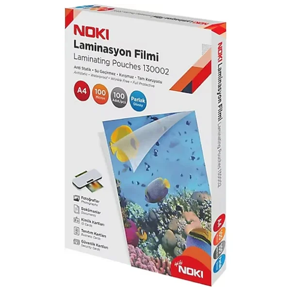 Noki 130002 A4 100 Mikron 100'lü Laminasyon Kağıdı - Görsel 4