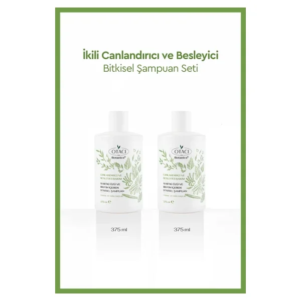 Avantajlı 2 Li 10 Bitki Özlü Canlandıcı Şampuan 375 Ml - Görsel 3