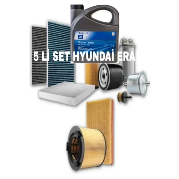 Bosch Hyundai Accent Era 1.5 Crdı Filtre Bakım Seti (2006-2012) Gm 5w30 4lt Dexos2 Motor Yağ 2023 - Görsel 3
