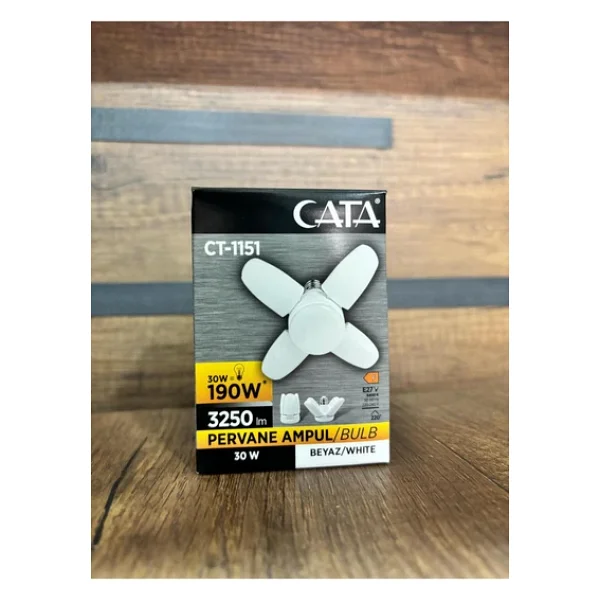 Cata Ct-1151 Beyaz Işık Pervane 30 W E27 LED Ampul - Görsel 7