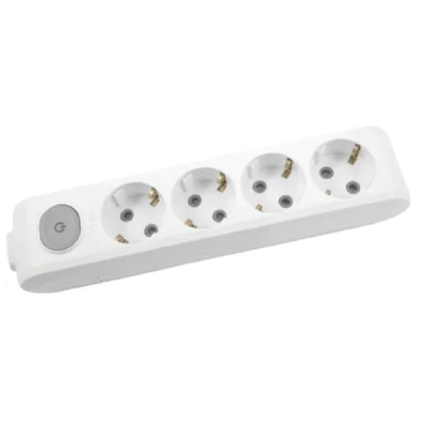 Viko Multi-let 90117400 Topraklı Kablosuz Anahtarlı Beyaz 4'lü Priz - Görsel 6
