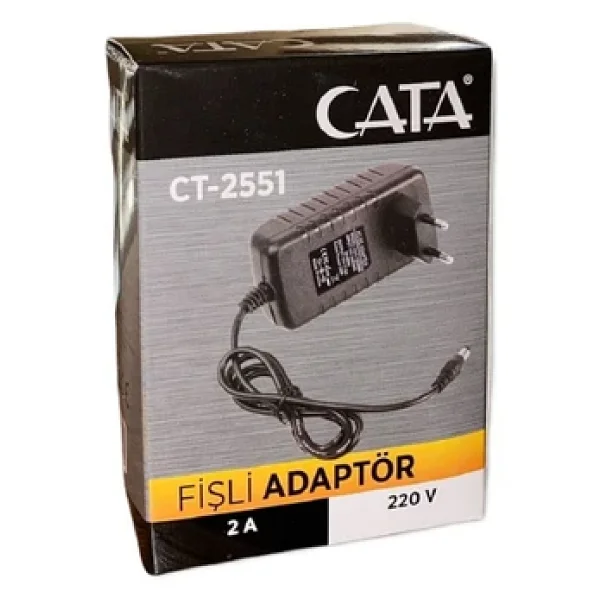 Cata Ct-2551 220 V 2 Amper Adaptör - Görsel 4