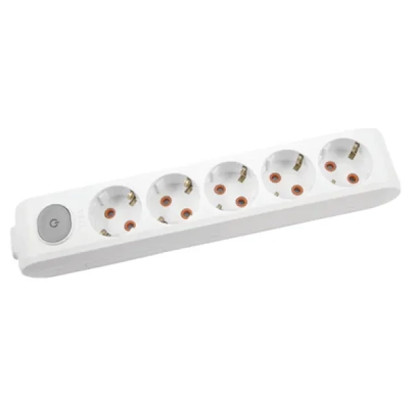 Viko Multi-let 90117500 Topraklı Anahtarlı Kablosuz Beyaz 5'li Priz - Görsel 5