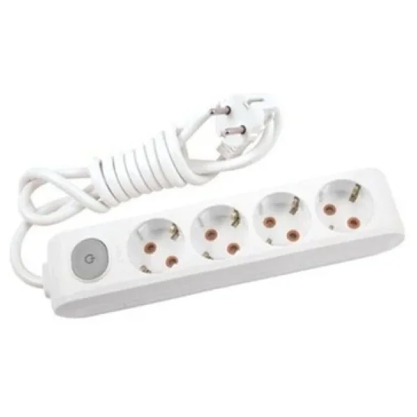 Viko Multi-Let Topraklı Anahtarlı 5 M 4'lü Priz - Görsel 5
